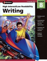 High Interest / Low Readability Writing Grade 8 Language Arts - £6.67 GBP