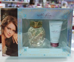 With Love by Hilary Duff 2-pcs Women Set 3.3 oz + 2.5 Lotion, Hard to find, Rare - £155.79 GBP