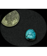 4.0 cwt. Vintage Morenci Turquoise Cabochon - $27.00