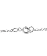 10 CTW 14K  White gold fine Necklace 16&quot; Peridot Briolette Green Amethyst - €149,80 EUR