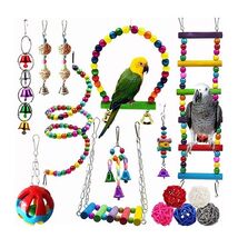 A&amp;E Happy Beaks Wooden Ladder for Bird Cages for Play Tops Stimulates Ex... - $8.90+