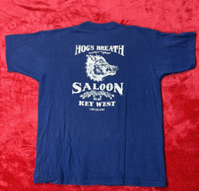 Single Stitch Hogs Breath Key West Saloon Bar Tavern T Shirt Made in USA 2 Sided - £31.60 GBP