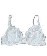 Warner&#39;s Cotton Kisses Vintage Bra Size 38B White - $45.56 CAD