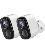 With A 5Mp Battery-Operated Wifi Surveillance Camera, Color Night Vision... - $103.96