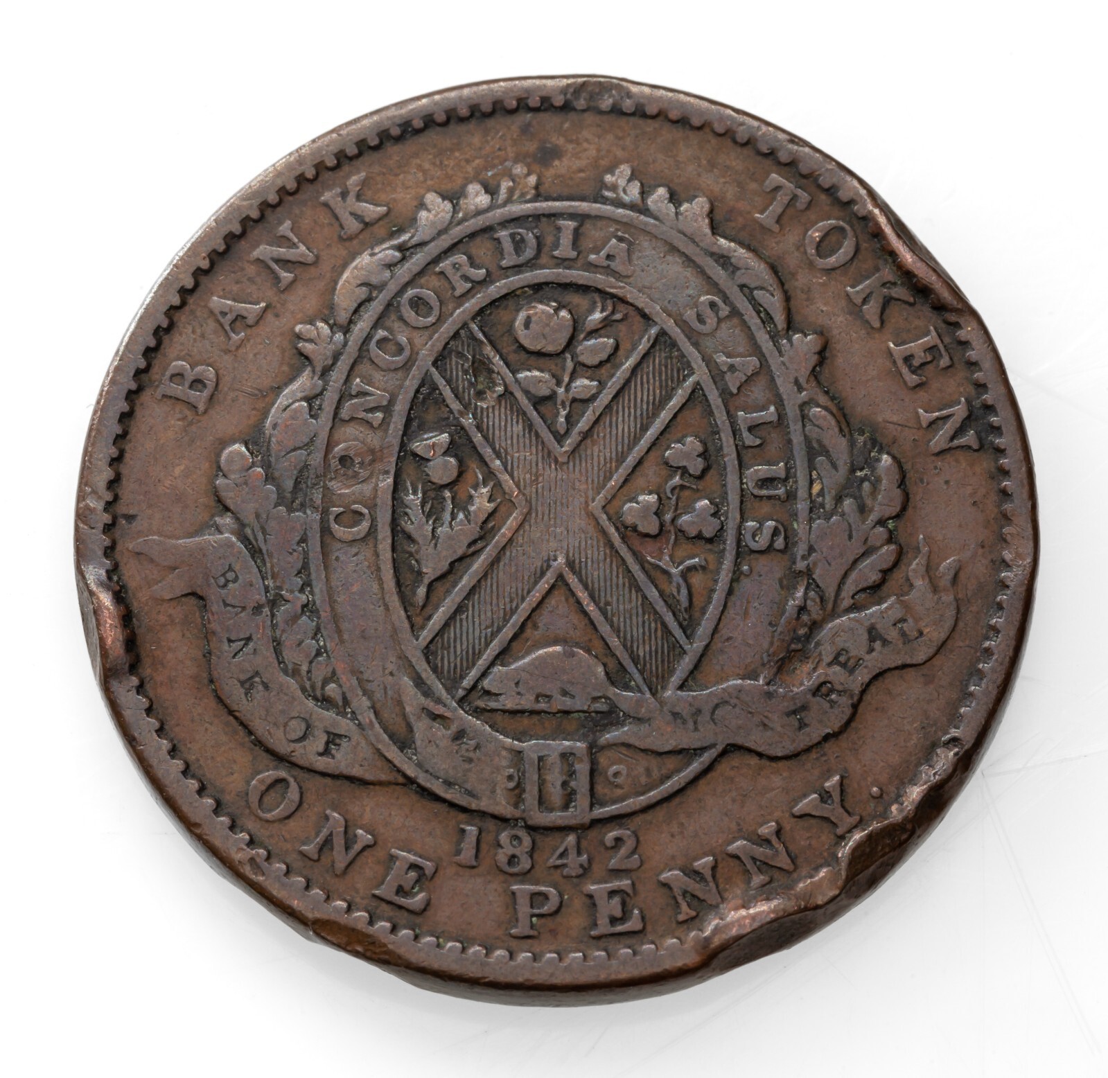 1842-1857 Canada Token Coins Full Of 3 End To XF Condition-
show original tit... Item image 4