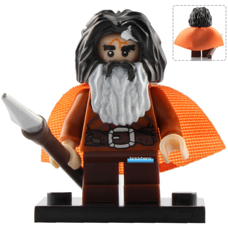 Bifur the Dwarf The Hobbit Lord of the Rings Lego Minifigure Brick Toys Gift