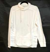 Calvin Klein White Long Sleeve Crew Neck Waffle Knit Thermal Shirt Mens ... - $54.45