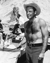 William Holden Hunky Bare Chested B&amp;W 16X20 Canvas Giclee On Set - $69.99