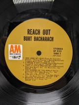 Burt Bacharach Reach Out Record - £7.90 GBP