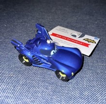 2023 Hallmark DC Comics Bam the Batmobile Christmas Ornament NEW Blue Car - £12.54 GBP