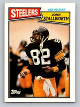 John Stallworth #288 1987 Topps Pittsburgh Steelers - £1.55 GBP