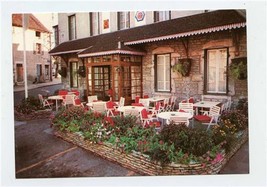 Hotel Restaurant Lameloise Postcard Place D&#39;Armes Chagny France 3 Michelin Star - £14.27 GBP