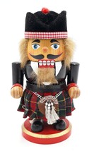 World Market 2009 Vintage Scottish Scotsman Wooden  Nutcracker 6 3/4&quot; Tall - £39.08 GBP