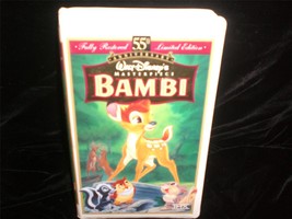 VHS Disney&#39;s Bambi 1942 Hardie Albright, Stan Alexander, Bobette Audrey - £6.30 GBP