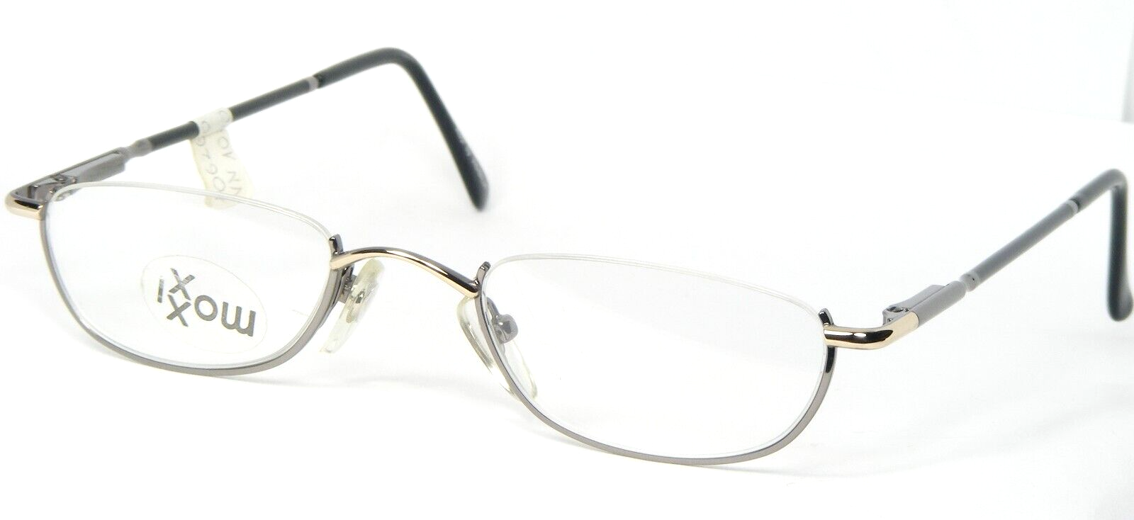 Vintage MOXXI Von Visibilia 9837 702 Gunmetal/Gold Brille 48-20-140mm - $66.50