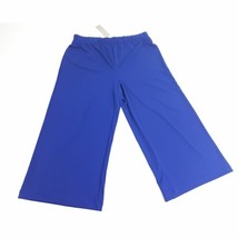 Chicos Knit Crop Blue Lounge Pants Sz 1 - £23.30 GBP