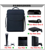 Gaming Carrying Case,Travel Shoulder Bag for Xbox One X PS5 PS4 Controller - £31.69 GBP