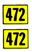 472 Alco Diesel Santa Fe Adhesive Sticker For American Flyer S Gauge Trains Parts - £7.85 GBP