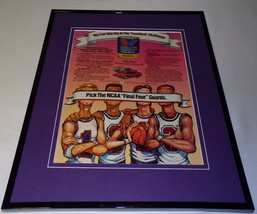 1986 Valvoline Oil / NCAA Final Four Framed 11x14 ORIGINAL Advertisement - £27.23 GBP