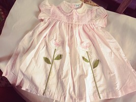 Nanette Pink Dress Made in USA Vintage - £11.99 GBP