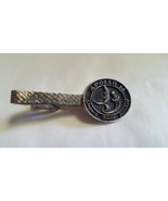 Vtg Collectible Apollo 14 Silver Tone Tie Bar Clip Shepard Roosa Mitchell - £23.91 GBP
