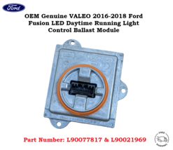 OEM 16-18 Ford Fusion LED Daytime Running Light Control Module Ballast L... - $16.82