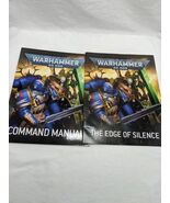 Warhammer 40K Command Manual And The Edge Of Silence Booklets - $323.92 MXN