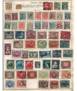 POLAND 1910-1934 Very Fine  Used Stamps Hinged on  List: 2 Sides - £6.96 GBP