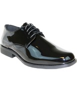 VANGELO Mens Tuxedo Shoe TUX-1 Wrinkle Free Dress Shoe Black Patent  - $1,125.49 MXN+