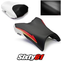 Yamaha FZ1 Seat Covers 2006-2010 2011 2012 2013 2014 2015 White Luimoto Carbon - £120.21 GBP