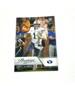 Zach Wilson 2021 Panini Chronicles Draft Picks Prestige Rookie Card 82 F... - $1.95