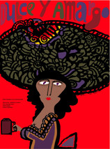 Movie Poster for film DULCE y amargo.Sweet coffee.Big hat.Room art decor... - £12.75 GBP