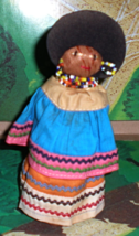 Doll from the Bahamas - (Black Plush Doll) - $5.50
