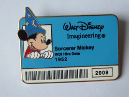 Disney Trading Broches 60295 Wdi - I. D. Badge Séries 2 - Sorcier Mickey - $139.89