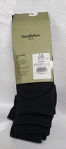 Goodfellow & Co Men's Crew Dress  Socks Black (Size 7-12) 5 Pairs image 3