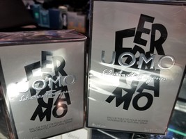 Ferragamo UOMO by Salvatore Ferragamo 1 oz 30 ml 3.4 oz 100 ml EDT Homme SEALED - £62.53 GBP+