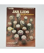 Jar Lids All Occasions 17 Designs Leisure Arts Counted Cross Stitch Leaf... - £6.73 GBP