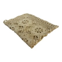 Vintaged hand lace table runner Centerpiece Hand Crocheted Cottagecore V... - $23.36