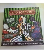 Beetlejuice Movie Card Scramble Board Game Of Collection &amp; Strategy By A... - $22.18 CAD
