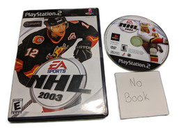 NHL 2003 Sony PlayStation 2 Disk and Case - $5.70