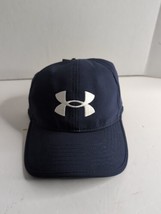 NEW! Under Armour Hat Cap Mens Navy Blue Adjustable Golf Tennis Casual - $19.64
