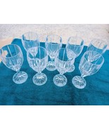 Vintage Set of 8 Mikasa Water Goblet Berkeley Blown Glass Vintage Mikasa... - $59.99