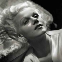 George Hurrell Jean Harlow 1934 Photolitho Hollywood Actress Art - £97.10 GBP