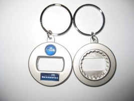 SEATTLE SEAHAWKS FOOTBALL free ship EZ Bottle Opener Keychain NEW - £9.99 GBP