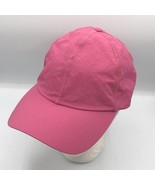Lululemon Womens Pink Running Adjustable Strapback 6 Panel Nylon Hat Cap - $272.13 MXN