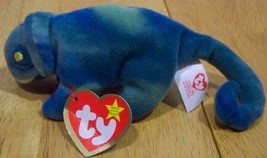 TY Teenie Beanie Baby IGGY THE IGUANA 6&quot;Plush STUFFED ANIMAL Toy NEW - £12.07 GBP