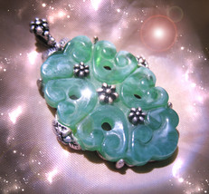 HAUNTED ANTIQUE NECKLACE DRAGON OF FLOWING FORTUNE & DESTINY HIGHEST MAGICK  image 2