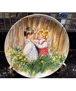 MARY VICKERS &quot;BE MY FRIEND&quot; PLATE MY MEMORIES SERIES  WEDGWOOD QUEEN&#39;S WARE - £12.73 GBP
