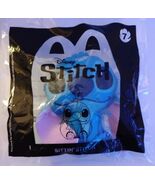 Disney Stitch #7 Sittin’ Stitch McDonald&#39;s Happy Meal Toy 2022 Plush Hanger - $259.66 MXN