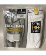7 Stafford Full Cut Briefs Blended Cotton Size L 36-39 - $47.28 CAD